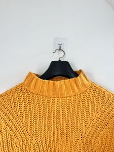 Mustard Knit Pullover