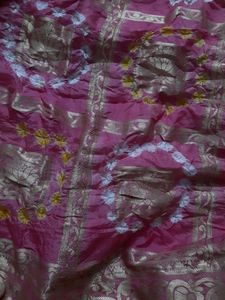 Karwachauth Special Pure Upada Suit With Handwork