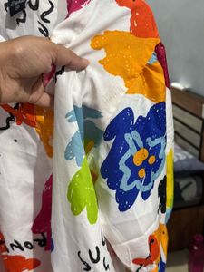 Colorful Button-Down Shirt