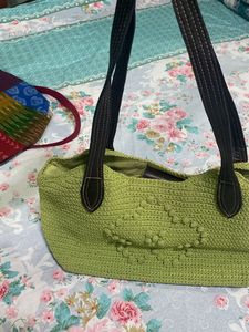 Hand Woven Crochet Bag