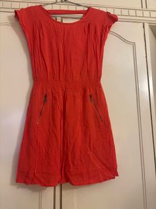 10 & co Coral Casual A-Line Dress