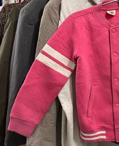 Pink Varsity Jacket