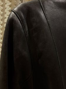 Vintage Genuine Leather Trench Coat