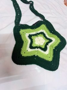 Crochet Star Sling Pouch