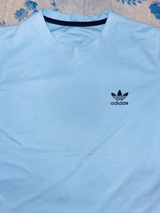 Adidas Light Blue Tee
