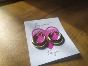 Gold Hoop Earrings