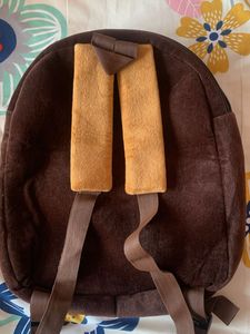 NEW Cute Football Bear Backpack