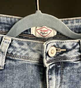 Size - 30 Lee Cooper Blue Distressed Denim Jeans