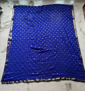 Blue &amp; Gold Dupatta