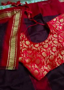 Ethnic Red Blouse
