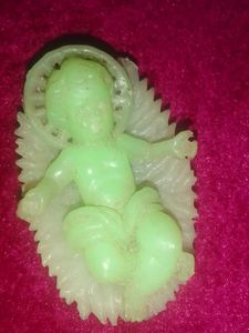 Jesus Christ Young Age Green Statue