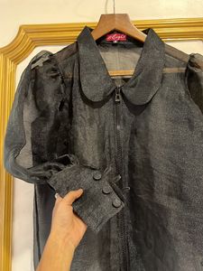 Black Tissue Jacket