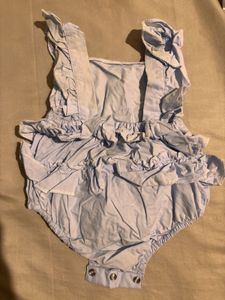 Cute Checkered Baby Romper