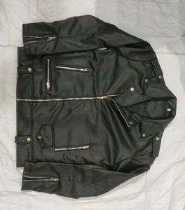 Stylish Black Leather Jacket