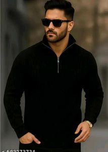 Cream Half-Zip Pullover