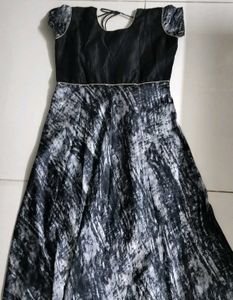 Black Party Full Length Gown