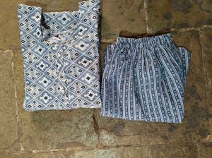 Printed Kurta Set