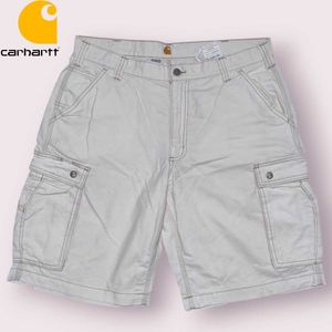 Carhartt Vintage White Cargo Shorts (36")
