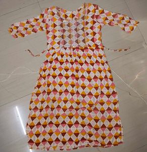 Girls&#39; Patterned Dress