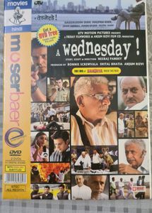 Moserbaer 2 Hindi movie DVDs A Wednesday &amp; Shaurya