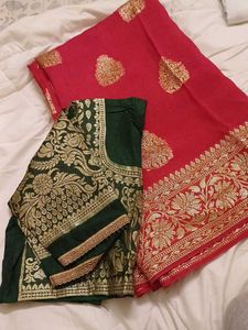 Silk Saree With Blouse