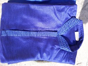 Navy Blue Kurta Pajama
