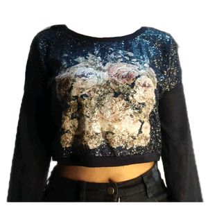 Y2K sequin pinterest top