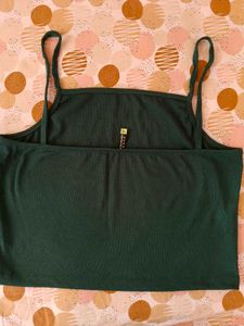 Green Cami Top