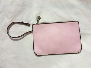 Pink Wristlet Pouch