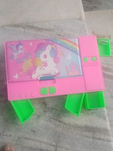 Pink Jumbo Pencil Box