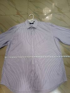MOBACO Striped Dress Shirt