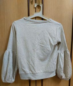 Aesthetic Baloon Sleeves Party New Top