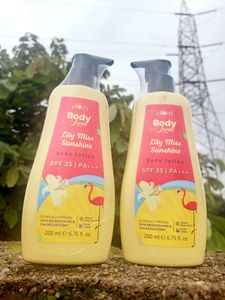 Combo 2 Pack ❤️ Plum Lily Miss 🌷 Sunshine Lotion