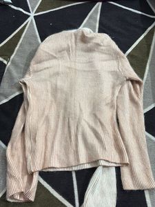 Elegant Knit Cardigan with Scarf