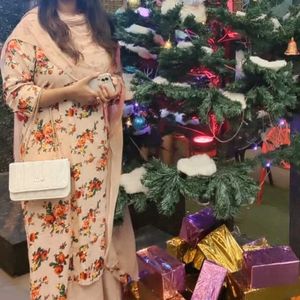 Floral Print Kurta