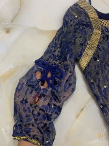 Blue Velvet Set📌offer In Profile