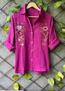Cotton Embroidery Tops