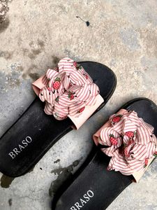 Cute Floral Slides