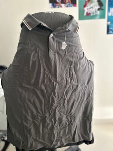 Grey Polo T-shirt