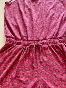 Cute Red Playsuit