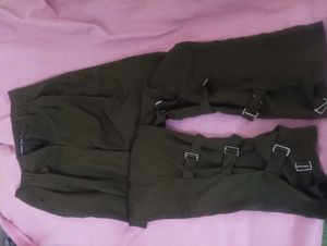 Trouser With Belt Detailing ..