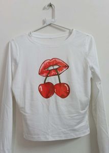 Cute Cherry Lips Tee