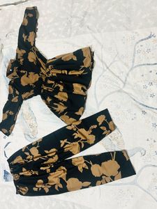 Floral Print Two-Piece Set