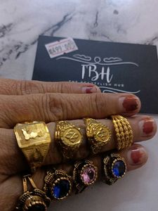 Vintage Assorted Ring Set