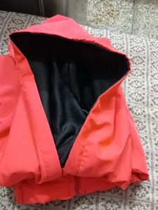 Red Zip-Up Jacket