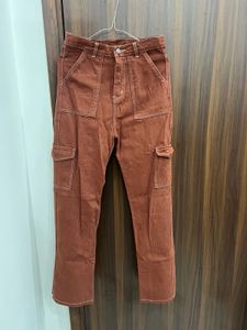 Rust Colored Cargo Pants