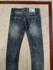 zara Blue Denim Jeans