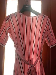 Striped Pink Dress