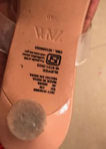 Zara nude heels