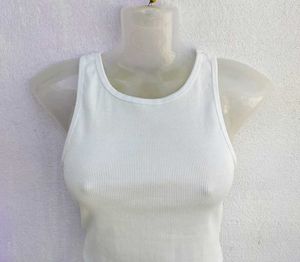 White Tank Top
